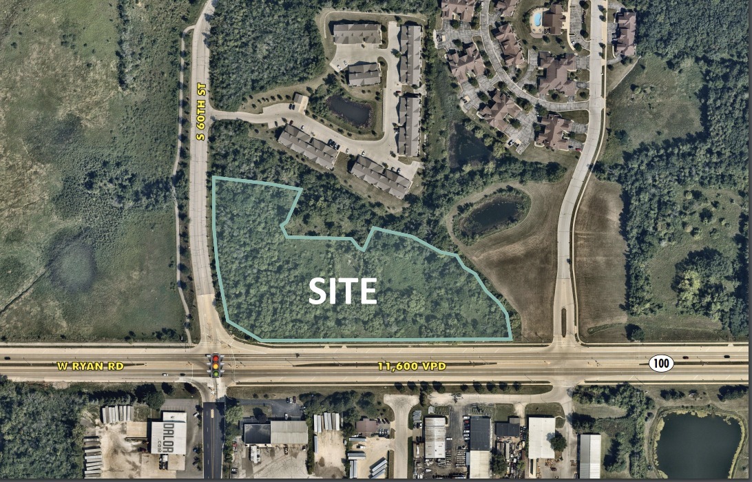 60th St & W Ryan Rd, Franklin, WI for Sale