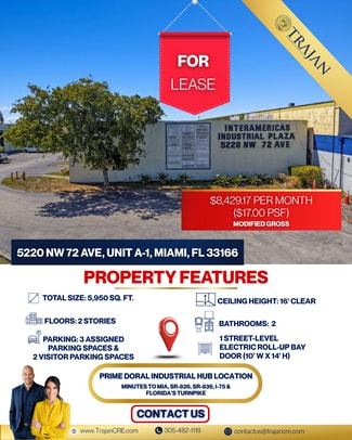 Miami, FL Industrial - 5220 NW 72nd Ave Miami, FL Industrial - 5220 NW 72nd Ave