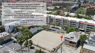 Los Angeles, CA Residential Land - 3014 Royal St