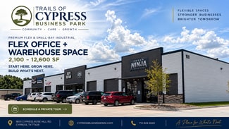 Cypress, TX Industrial - 18011 Cypress Rose Hill Rd Cypress, TX Industrial - 18011 Cypress Rose Hill Rd