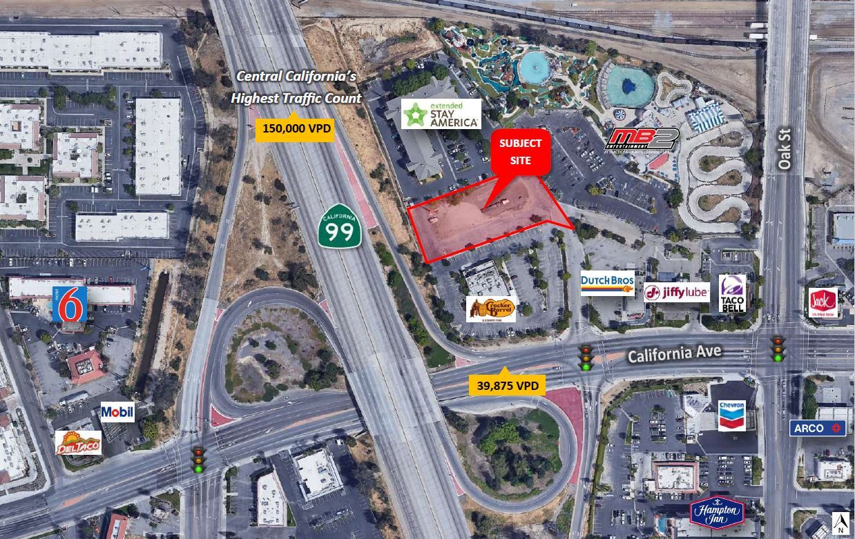 California Ave @ CALI 99, Bakersfield, CA for Sale