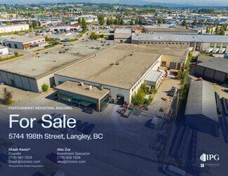 Langley, BC Warehouse - 5744 198 St Langley, BC Warehouse - 5744 198 St