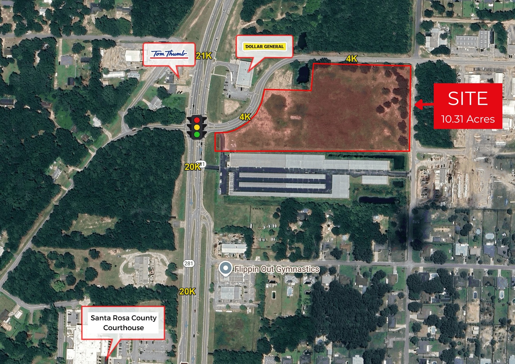 Avalon Blvd @ Commerce Road, Milton, FL for Sale