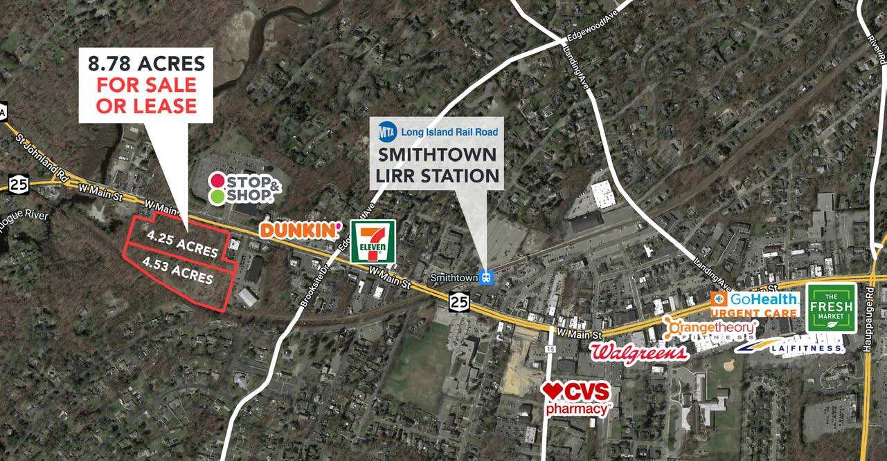 W Main St @ Brooksite Dr, Smithtown, NY for Rent