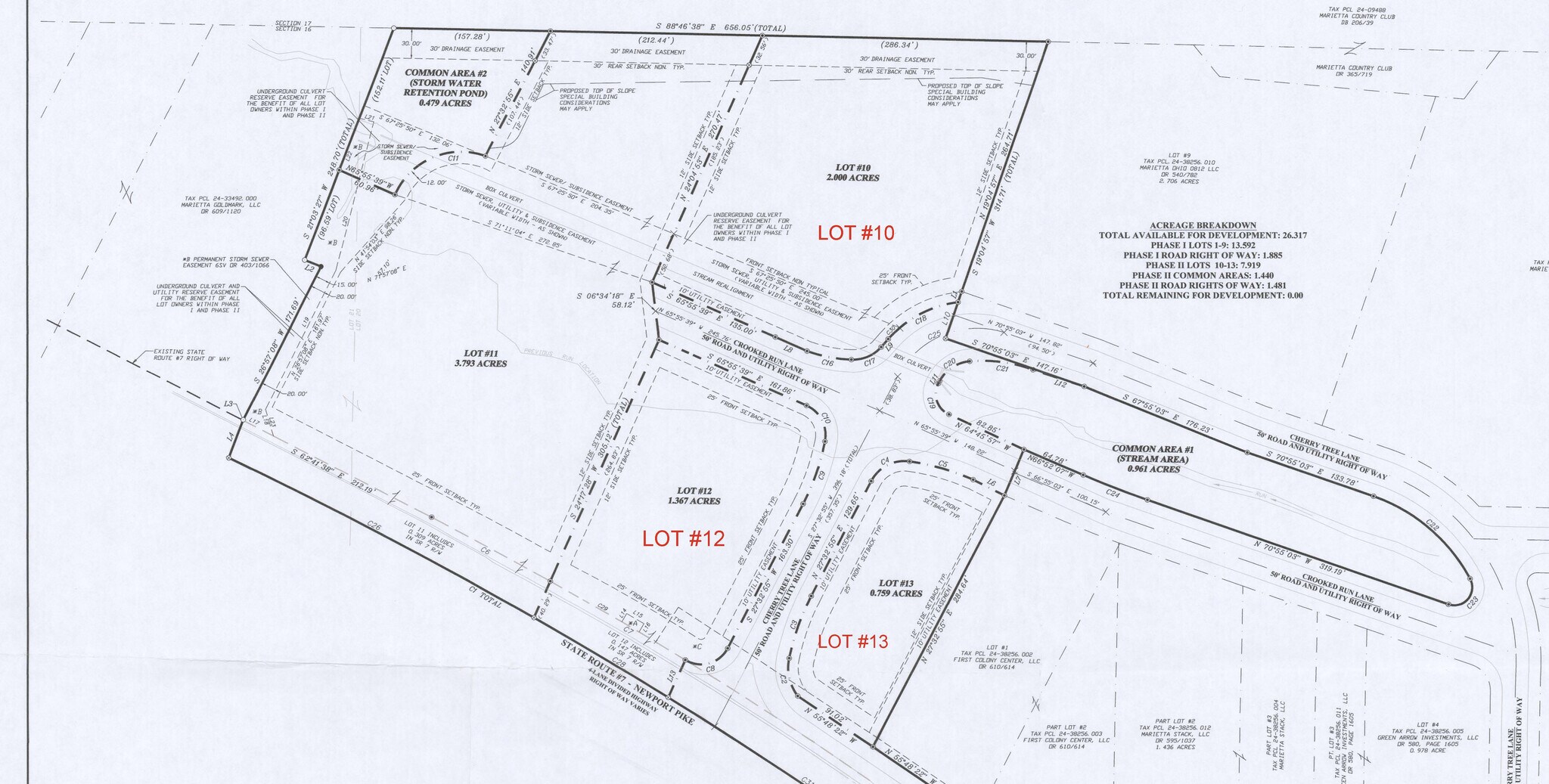 0 Cherry Tree Ln, Marietta, OH for Sale