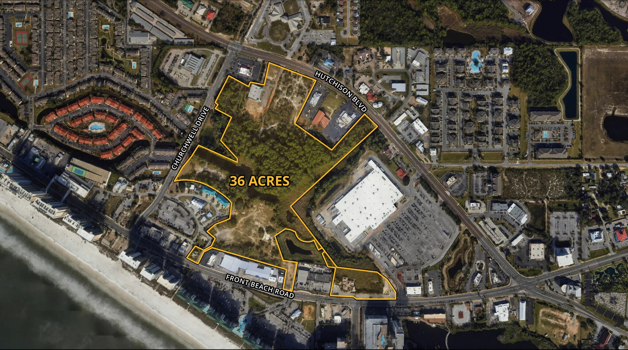 Hutchison Blvd & Beach Front Rd, Panama City Beach, FL for Sale