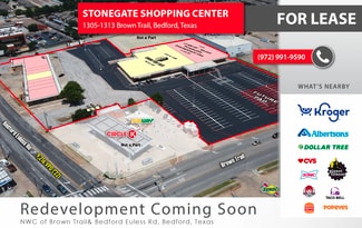 Bedford, TX Retail - 1301-1313 Brown Trl