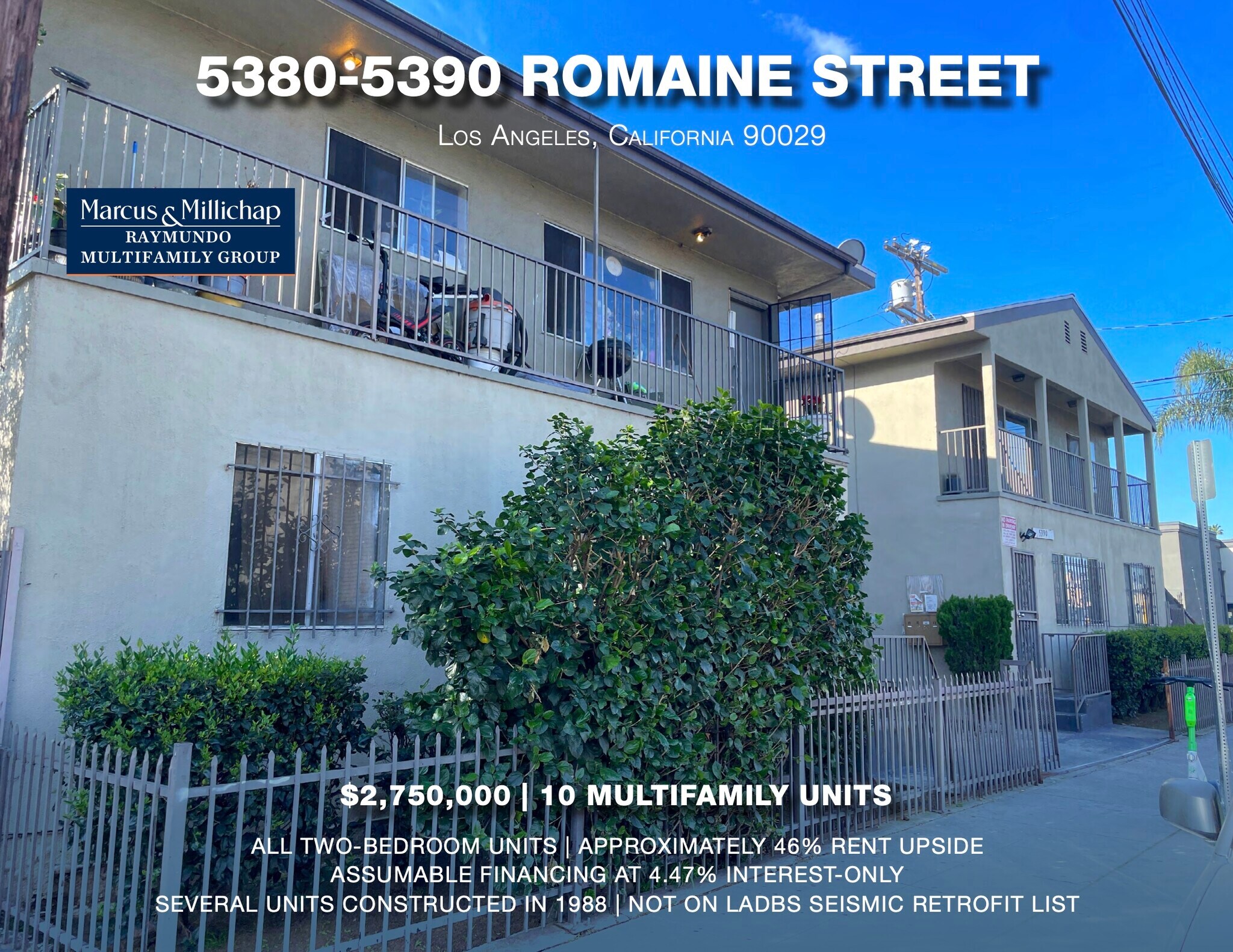 5380-5390 Romaine St, Los Angeles, CA for Sale