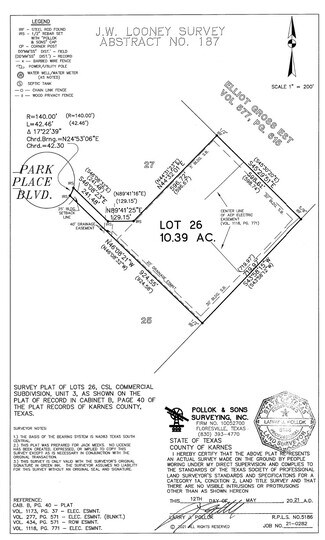 Kenedy, TX Commercial - 142 Park Pl