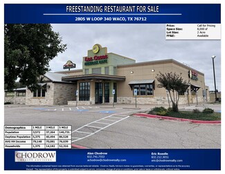 Waco, TX Restaurant - 2805 W Loop 340