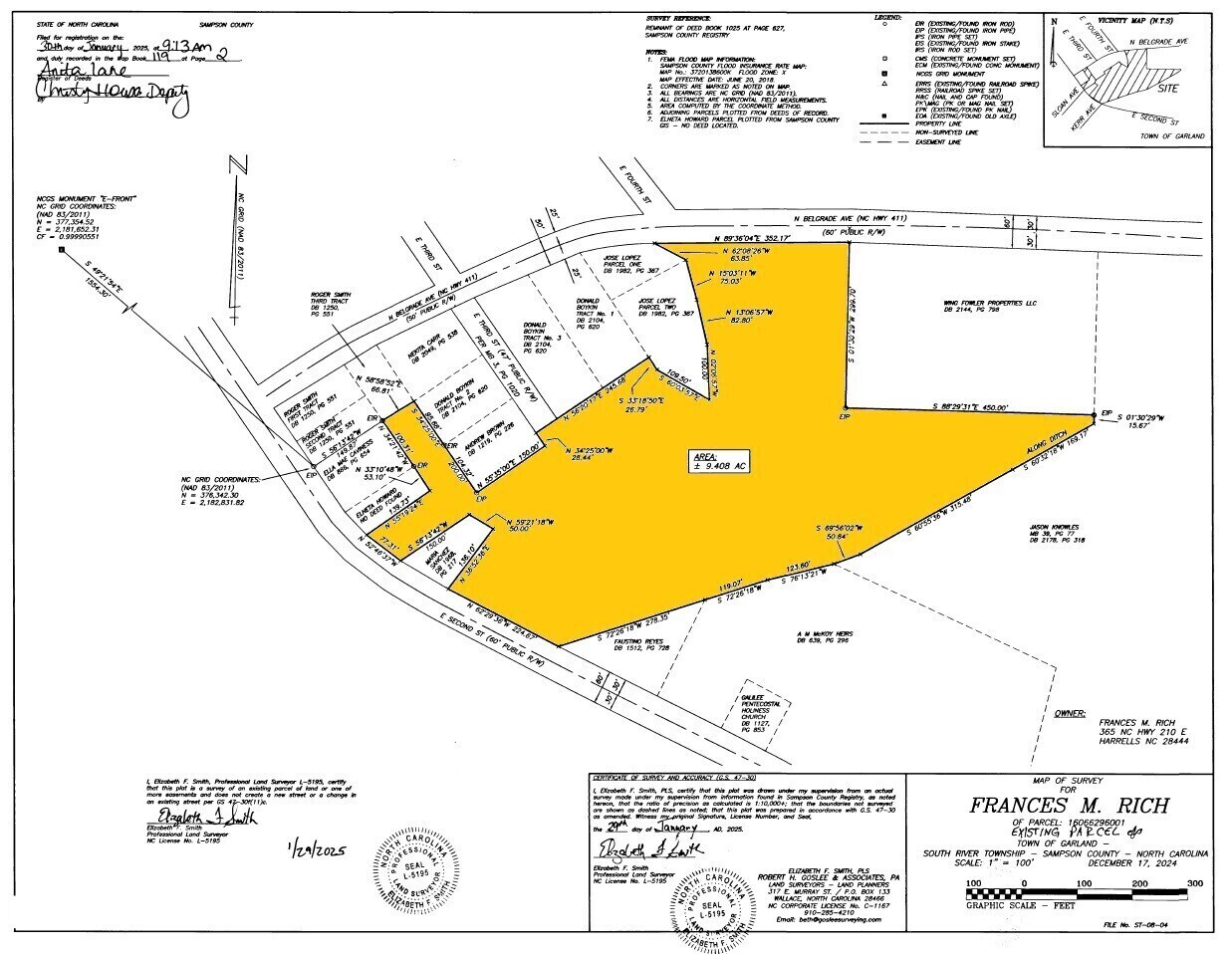 190 Belgrade ave, Garland, NC for Sale