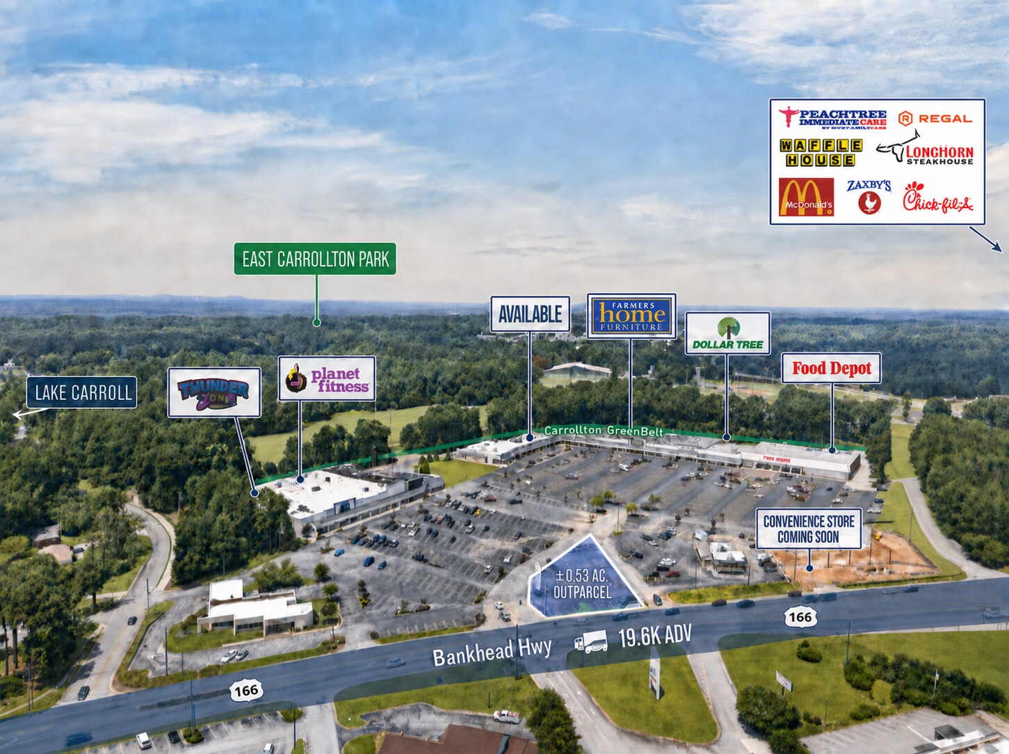 1004 Bankhead Hwy, Carrollton, GA for Rent