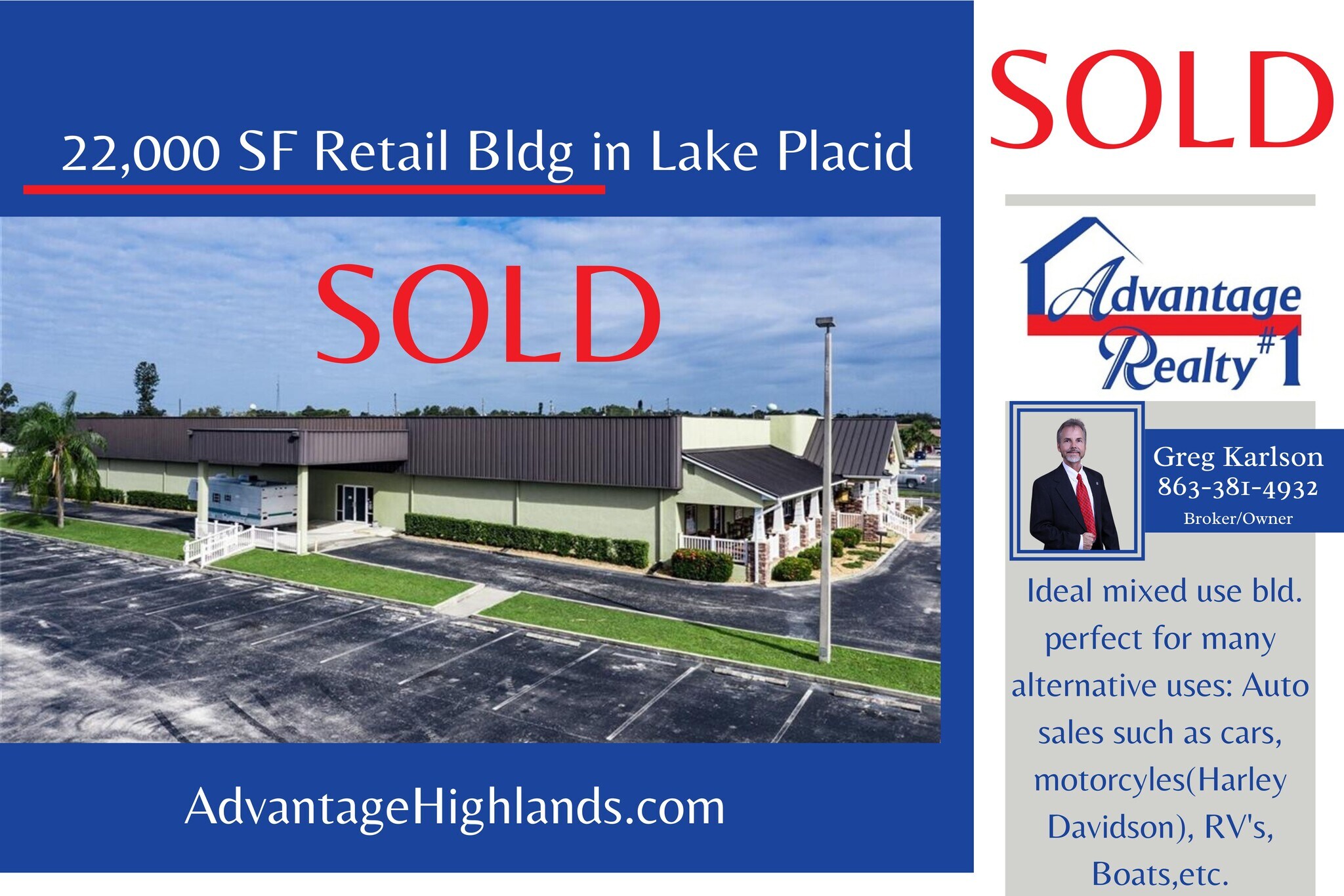 800 Us 27, Lake Placid, FL for Sale