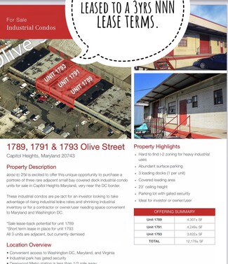 1789, 1791, 1793 Olive St Portfolio