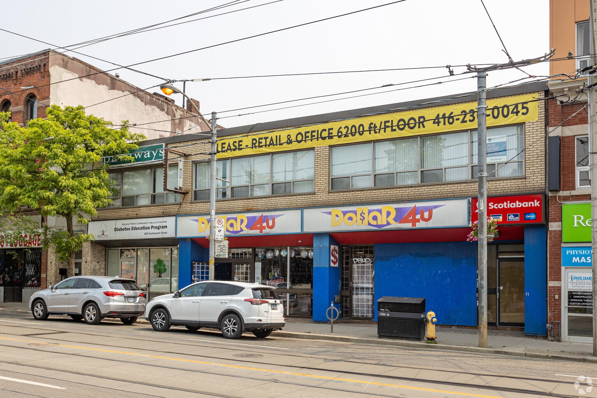 405-411 Parliament St, Toronto, ON for Rent