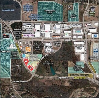 Flower Mound, TX Commercial - Long Prairie Rd & Silveron Blvd