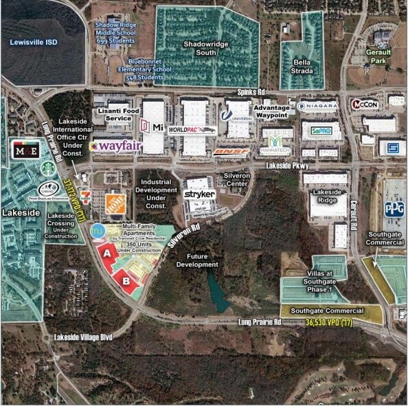 Long Prairie Rd & Silveron Blvd, Flower Mound, TX for Sale