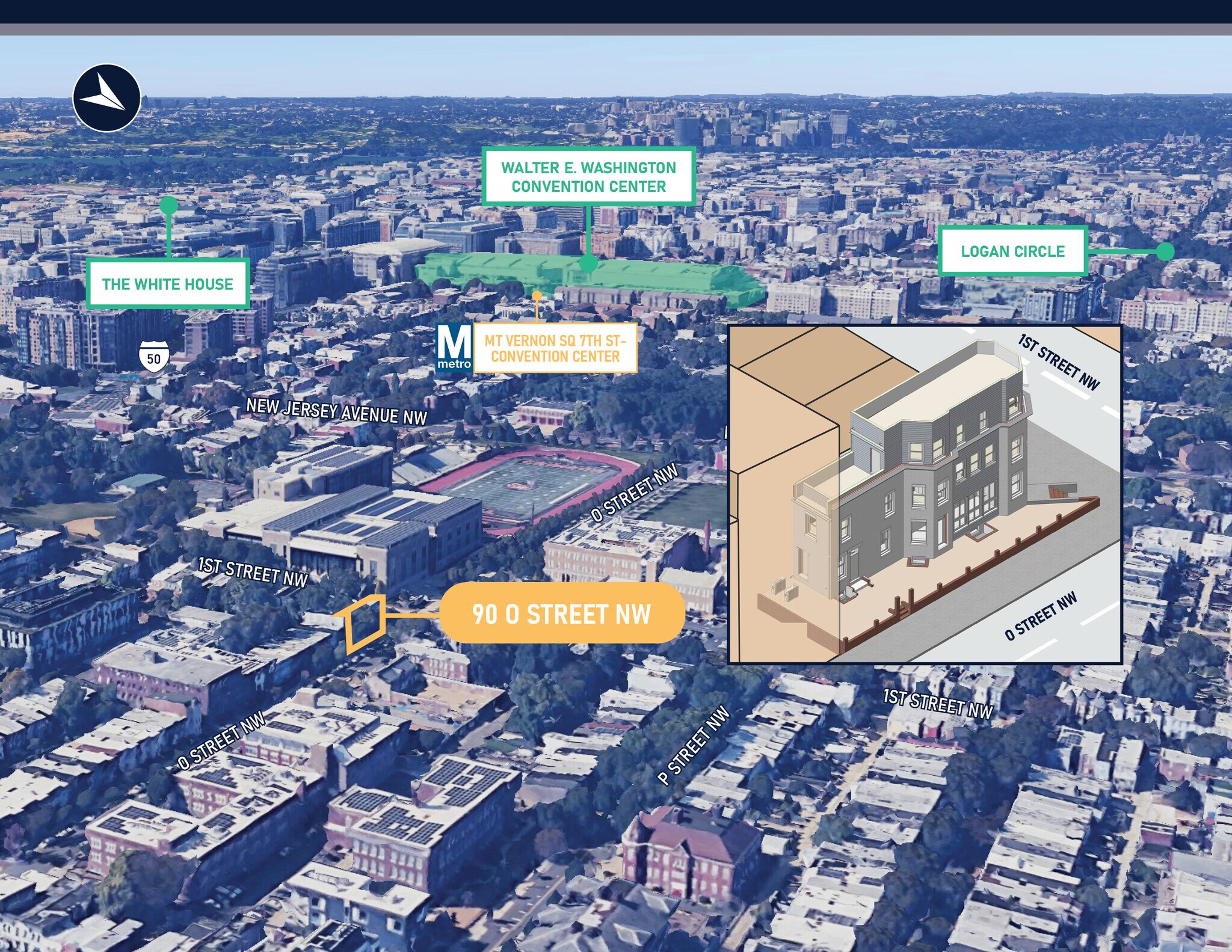 90 O St NW, Washington, DC for Sale