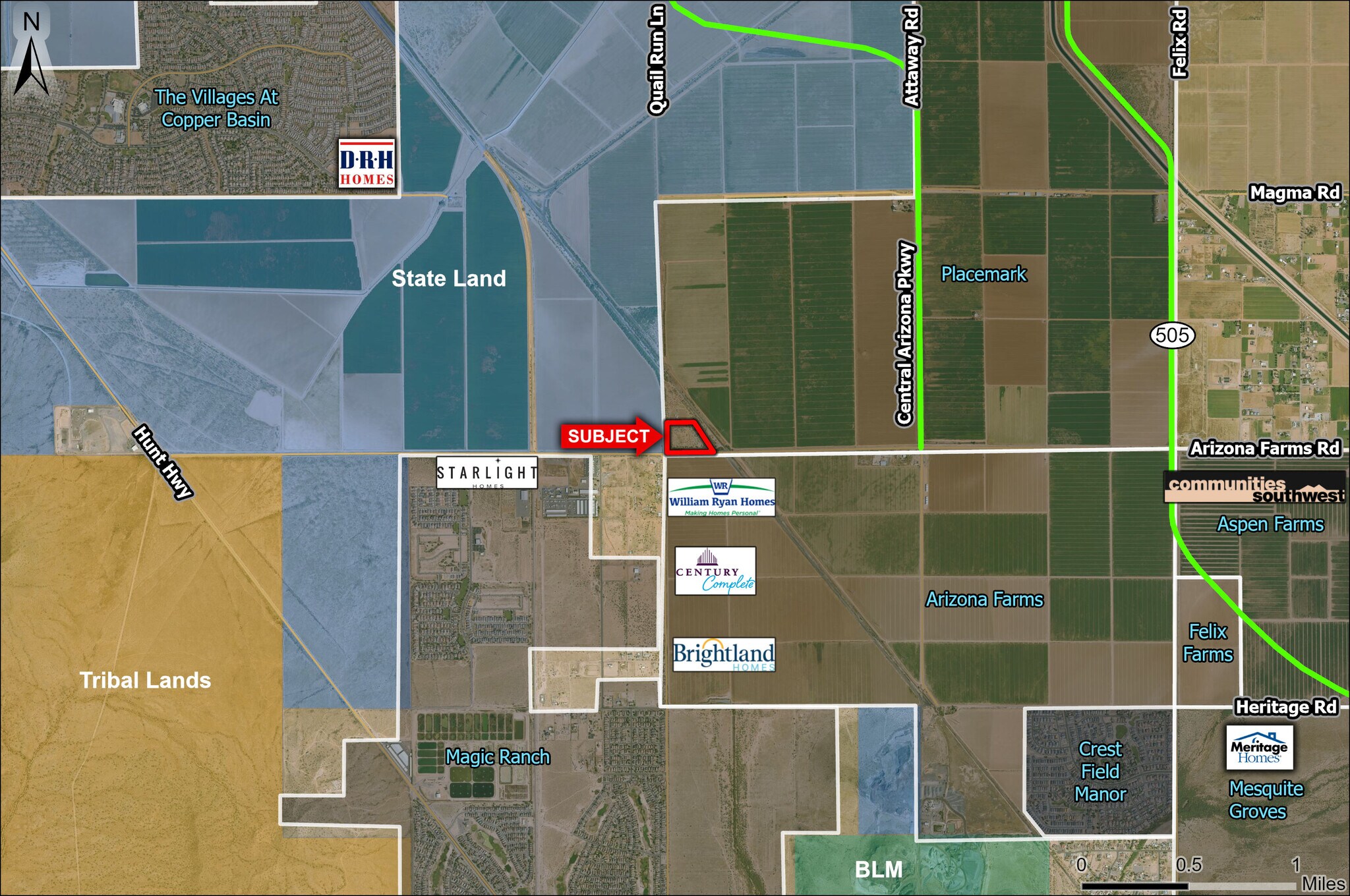 Arizona Farms Rd & Quail Run Rd, Florence, AZ for Sale
