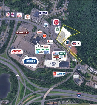 Plainville, CT Commercial Land - 297-305 New Britain Ave