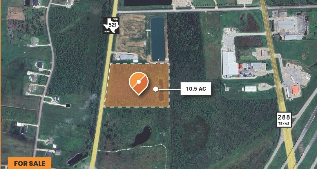 0 Fm 521 Rd, Angleton, TX for Sale