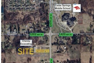 Cedar Springs, MI Industrial Land - 13151 Northland Dr