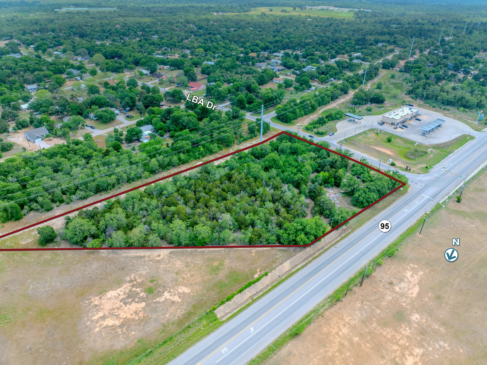 SH 95 & LBA Dr., Bastrop, TX for Sale