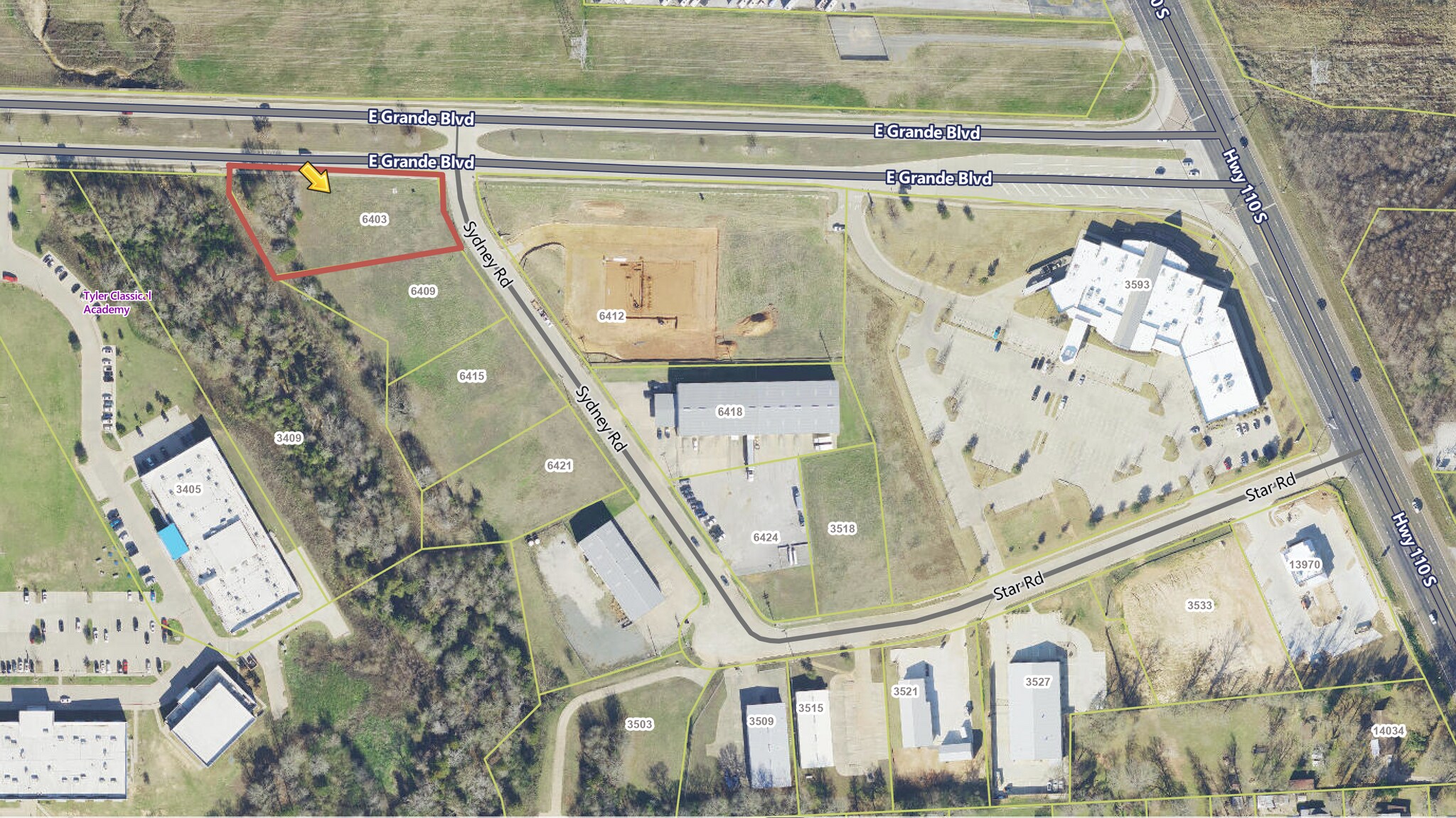 6403 Sydney Rd, Tyler, TX for Sale