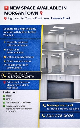Morgantown, WV Flex - 77 Lawless Rd Morgantown, WV Flex - 77 Lawless Rd