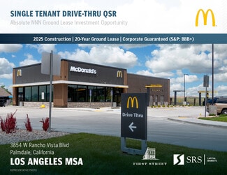 Palmdale, CA Fast Food - 3854 Rancho Vista Blvd