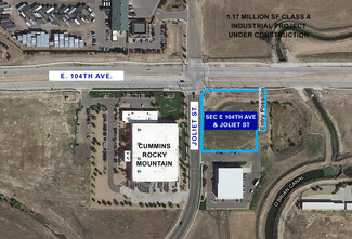 Commerce City, CO Commercial Land - SEC 104th Ave & Joliet St
