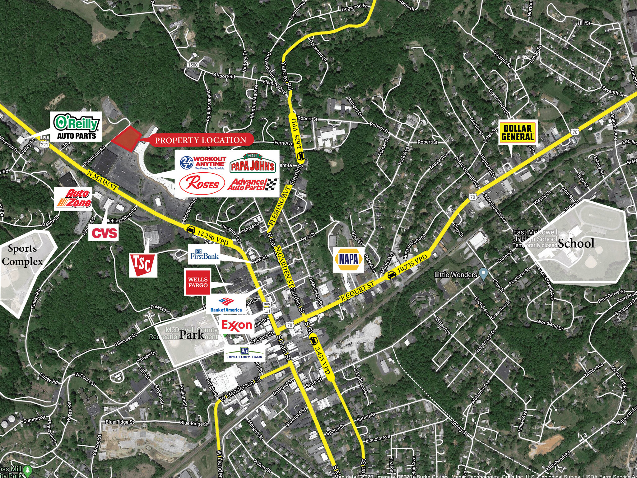 550 N Main St, Marion, NC for Sale