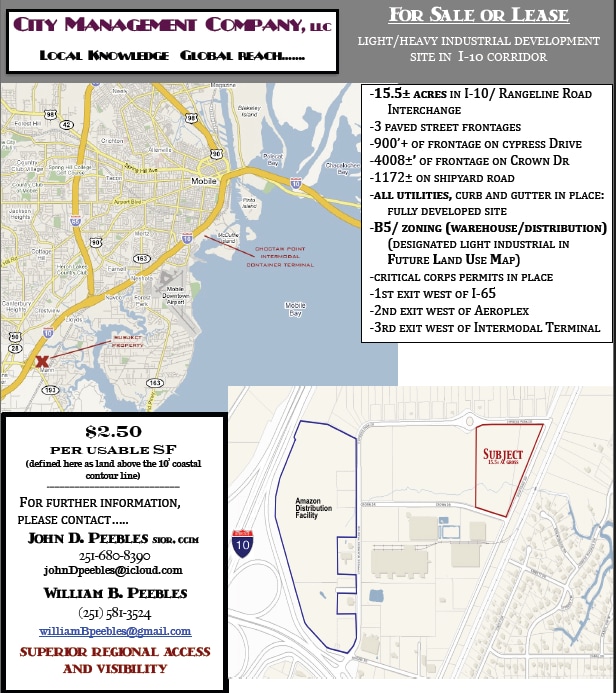 4423 Shipyard Road, Mobile, AL for Sale