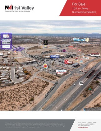 Las Cruces, NM Commercial Land - 4010 Northrise Drive