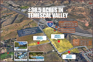 Corona, CA Commercial Land - 23800 Temescal Canyon Rd