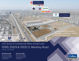 Lathrop, CA Commercial Land - 15919-15933 S Manthey Rd Lathrop, CA Commercial Land - 15919-15933 S Manthey Rd