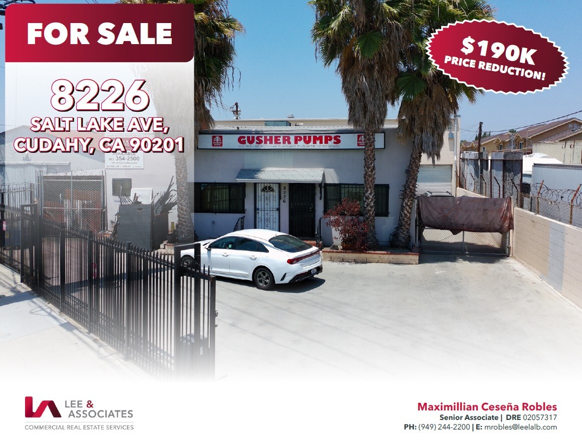 8226 Salt Lake Ave, Cudahy, CA for Sale