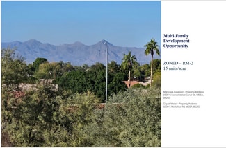 Mesa, AZ Residential Land - 1920 N Consolidated Canal