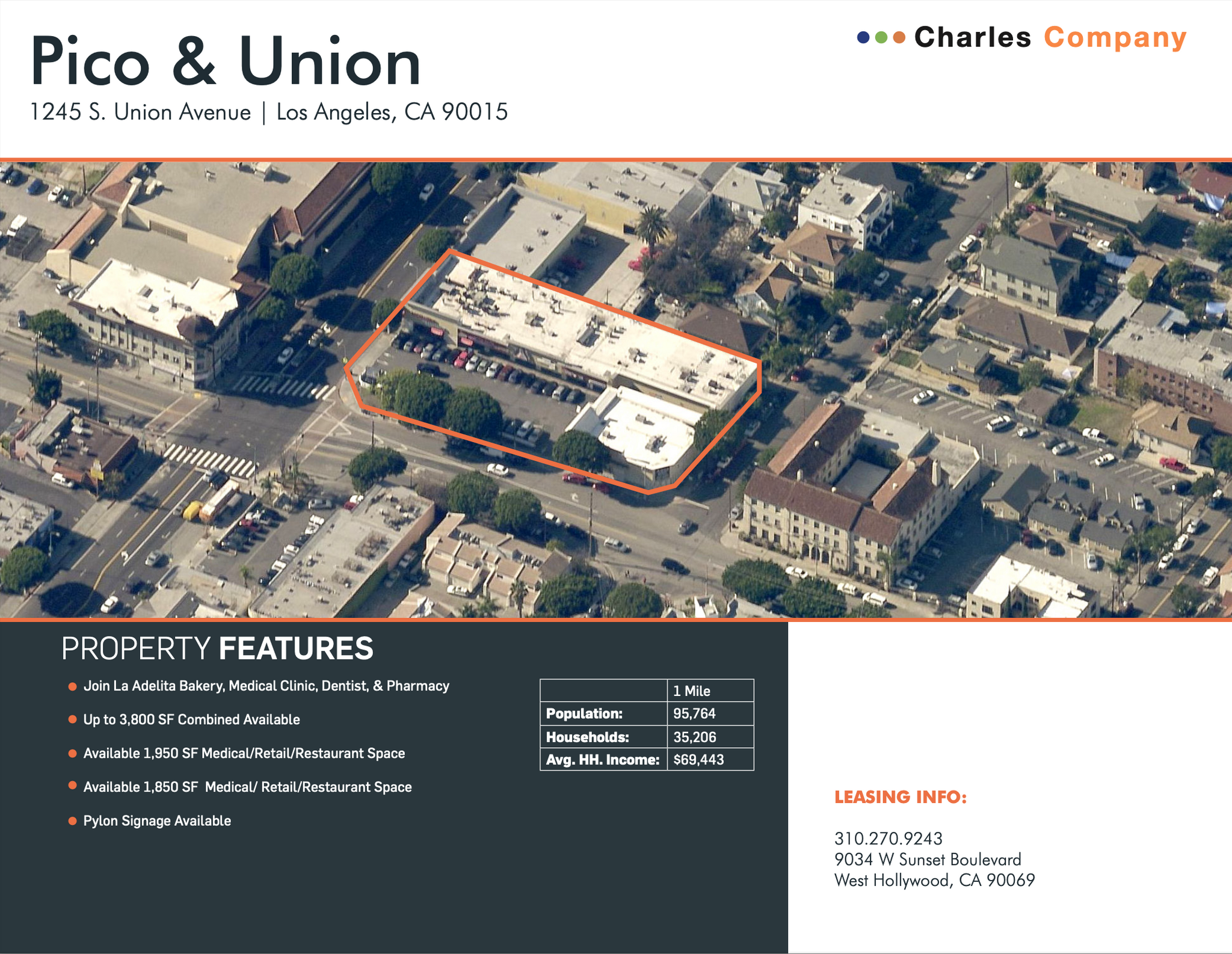 1245 S Union Ave, Los Angeles, CA for Rent