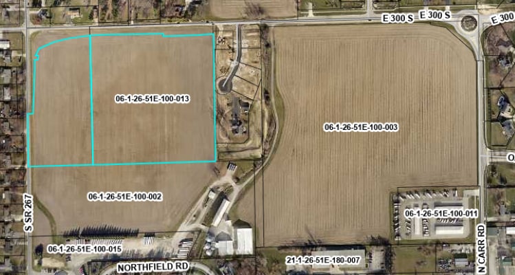 SR 267 & E CR 300 S @ Township Line Road, Plainfield, IN for Sale