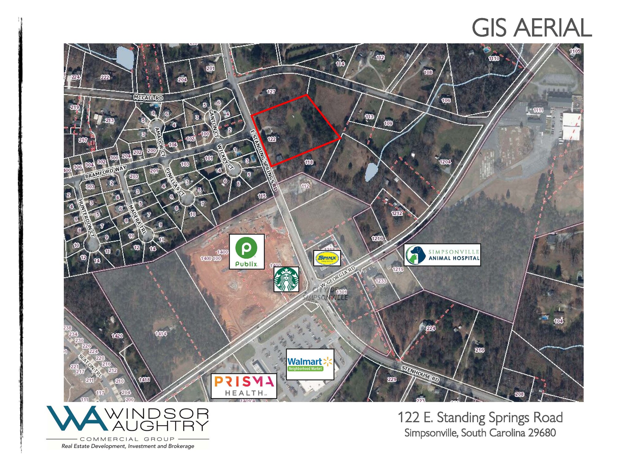 122 E Standing Springs Rd, Simpsonville, SC for Sale