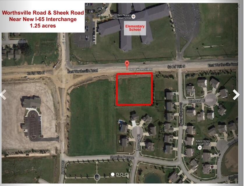 1001 E Worthsville Rd Greenwood, IN 46143 Land Property for Sale on