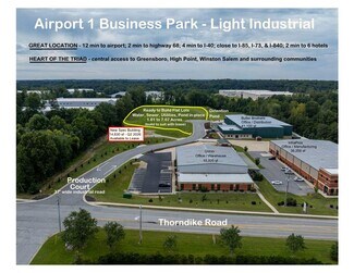 Greensboro, NC Industrial - 8015 Thorndike Rd Greensboro, NC Industrial - 8015 Thorndike Rd