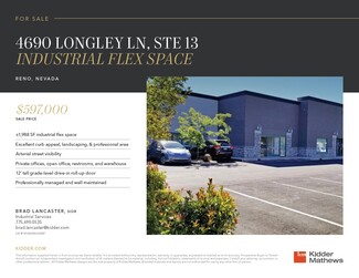 Reno, NV Industrial - 4690 Longley Ln