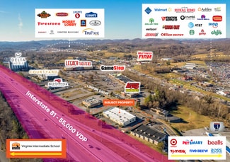 Bristol, VA Storefront Retail/Office - 3175 Linden Dr