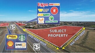 Venus, TX Commercial Land - 299 67 hwy Venus, TX Commercial Land - 299 67 hwy
