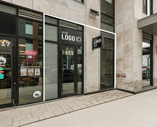 Montréal, QC Retail - 1411-1413 Rue Mackay