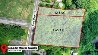 Monroe, CT Commercial Land - 350 Monroe Tpke