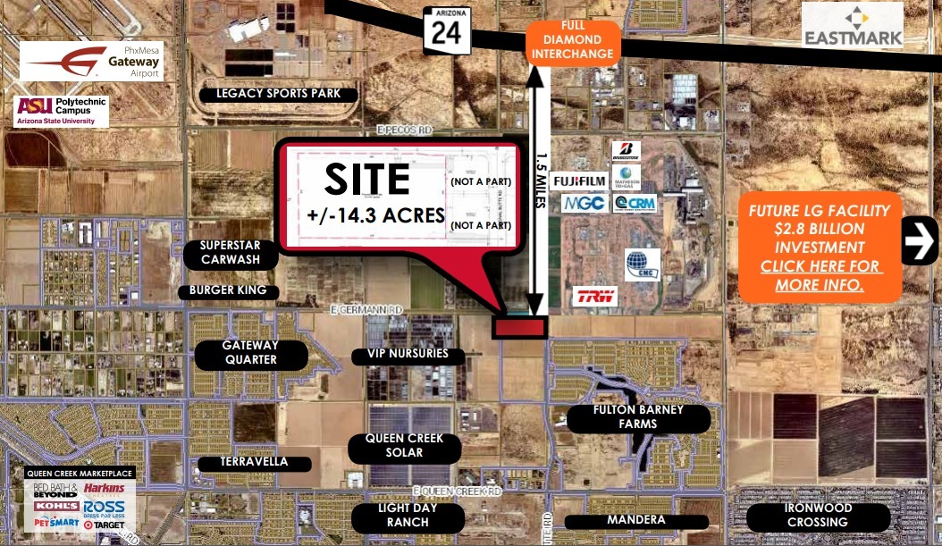 SW Germann & Signal Butte, Queen Creek, AZ for Sale