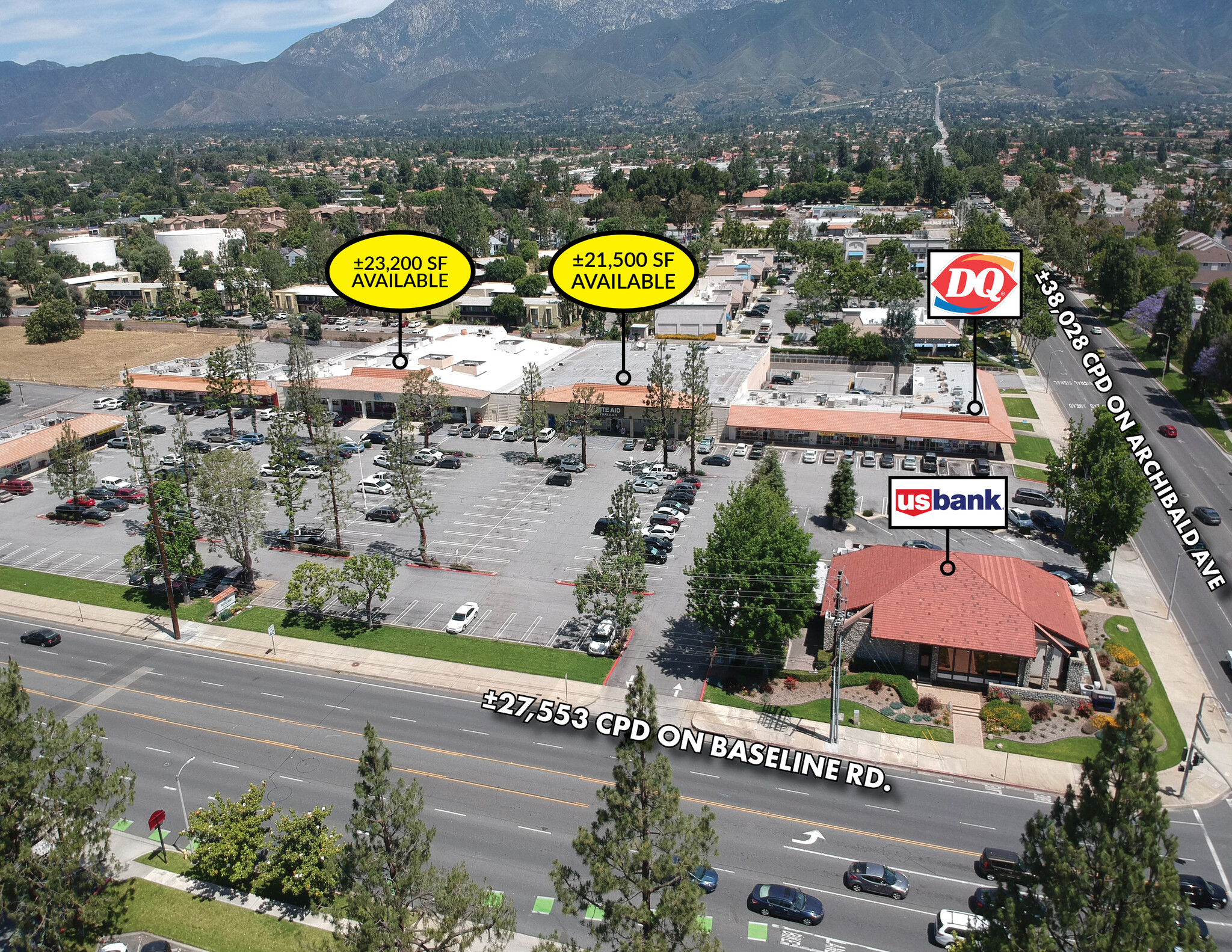 9596-9694 Baseline Rd, Rancho Cucamonga, CA for Rent